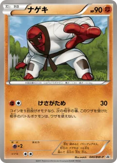Throh 040, Black & White Promos Japanese card