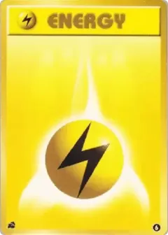 Lightning Energy 6, Intro Pack (Bulbasaur) Japanese card