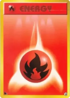 Fire Energy 28, Intro Pack (Squirtle) Japanese card