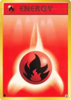 Fire Energy 33, Intro Pack (Squirtle) Japanese card