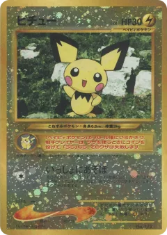Pichu No.172, Neo Premium File 2 Japanese card