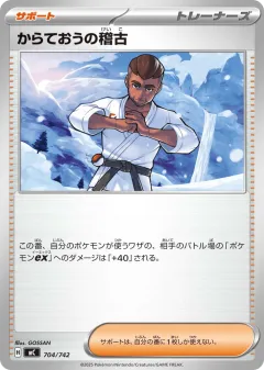 Black Belt's Training 704, Start Deck 100 Battle Collection Japanese card