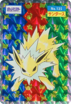Jolteon No.135, Topsun Japanese card