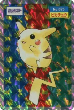 Pikachu No.25, Topsun Japanese card