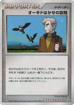 Professor Oak's Visit 262, Unnumbered Promos Japanese card