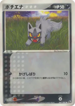 Poochyena 047/055, ADV Expansion Pack Japanese card
