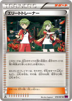 Ace Trainer 076/081, Bandit Ring Japanese card