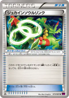 Sceptile Spirit Link 073/081, Bandit Ring Japanese card