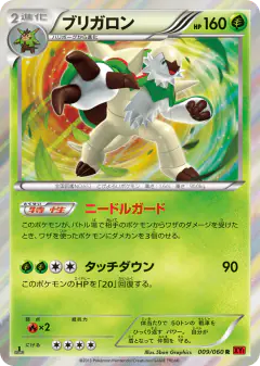 Chesnaught 009/060, Collection Y Japanese card