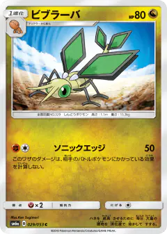Vibrava 029/053, Dragon Storm Japanese card