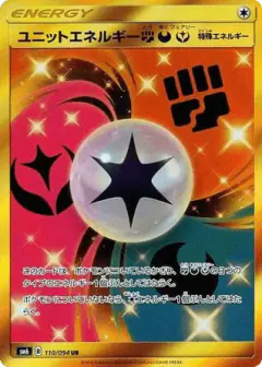 Unit Energy Fighting Darkness Fairy 110/094, Forbidden Light Japanese card