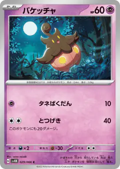 Pumpkaboo 029/066, Future Flash Japanese card