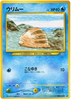 Swinub No.220/096, Gold, Silver, to a New World... Japanese card