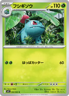 Ivysaur 002/063, Mega Brave Japanese card