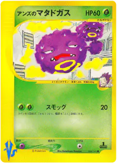 Janine's Weezing 064/141, Pokémon VS Japanese card