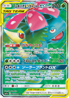 Venusaur & Snivy-GX 065/064, Remix Bout Japanese card