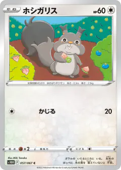 Skwovet 057/067, Time Gazer Japanese card
